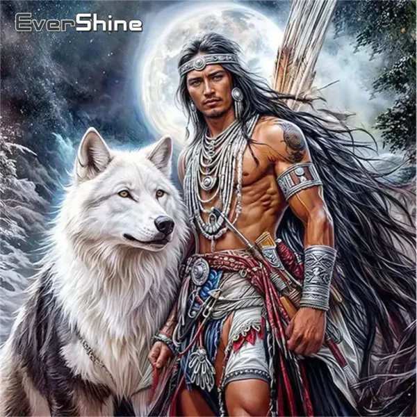 Evershine New Arrival Diamond Mosaic Man Portrait