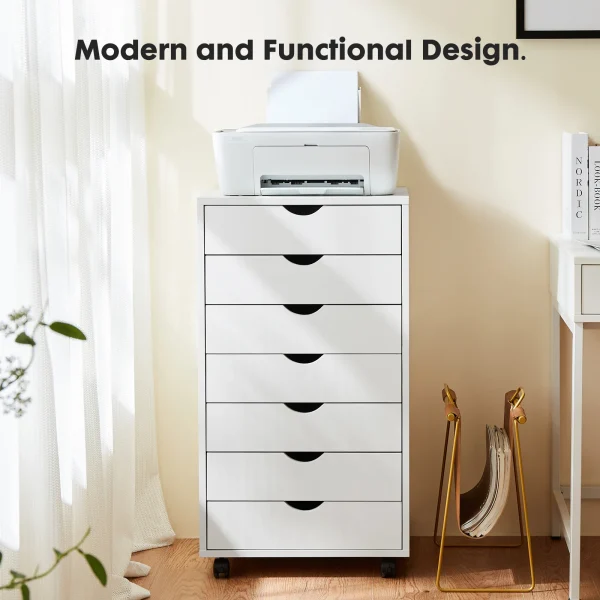 7 Drawer Chest Dressers Nightstand Storage